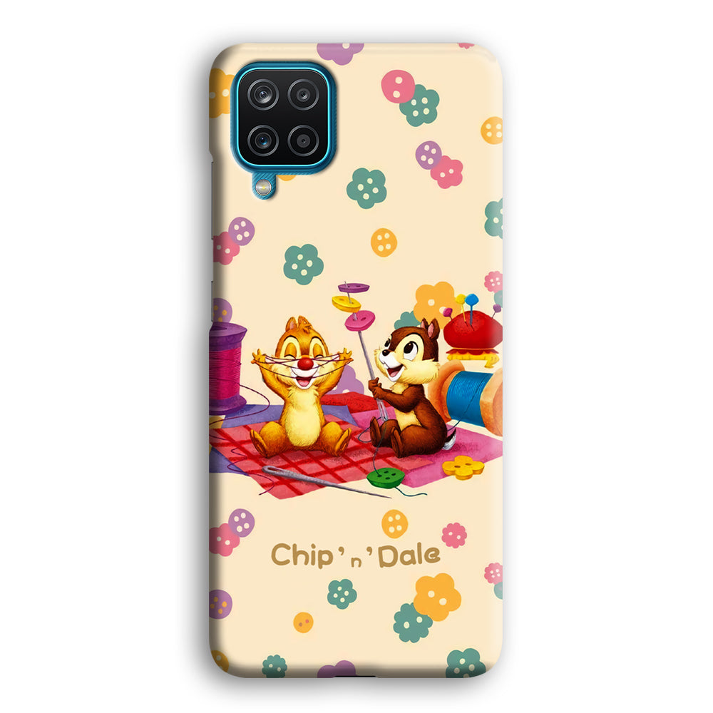 Chip N Dale Play with Yarn Samsung Galaxy A12 Case