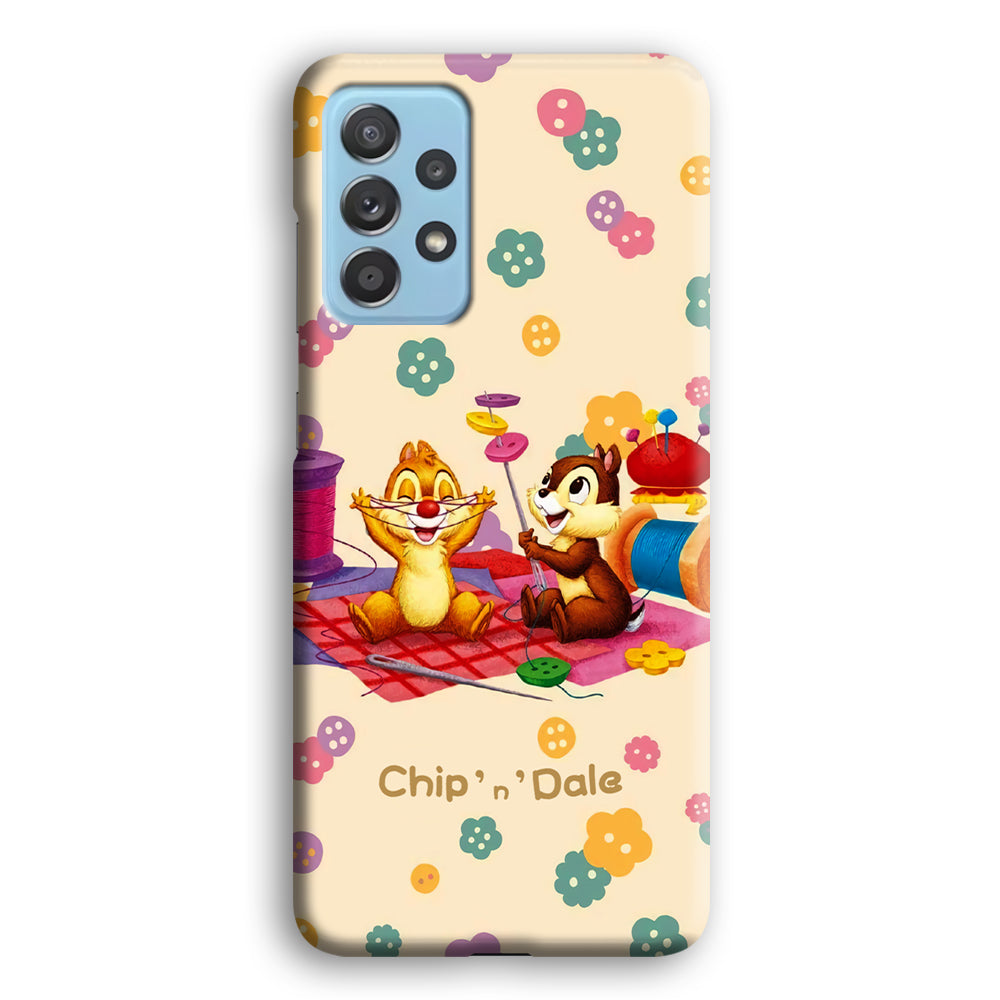 Chip N Dale Play with Yarn Samsung Galaxy A72 Case