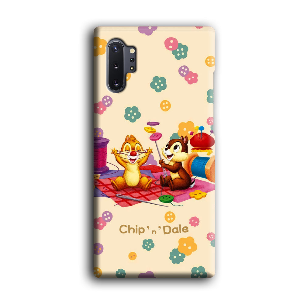 Chip N Dale Play with Yarn Samsung Galaxy Note 10 Plus Case