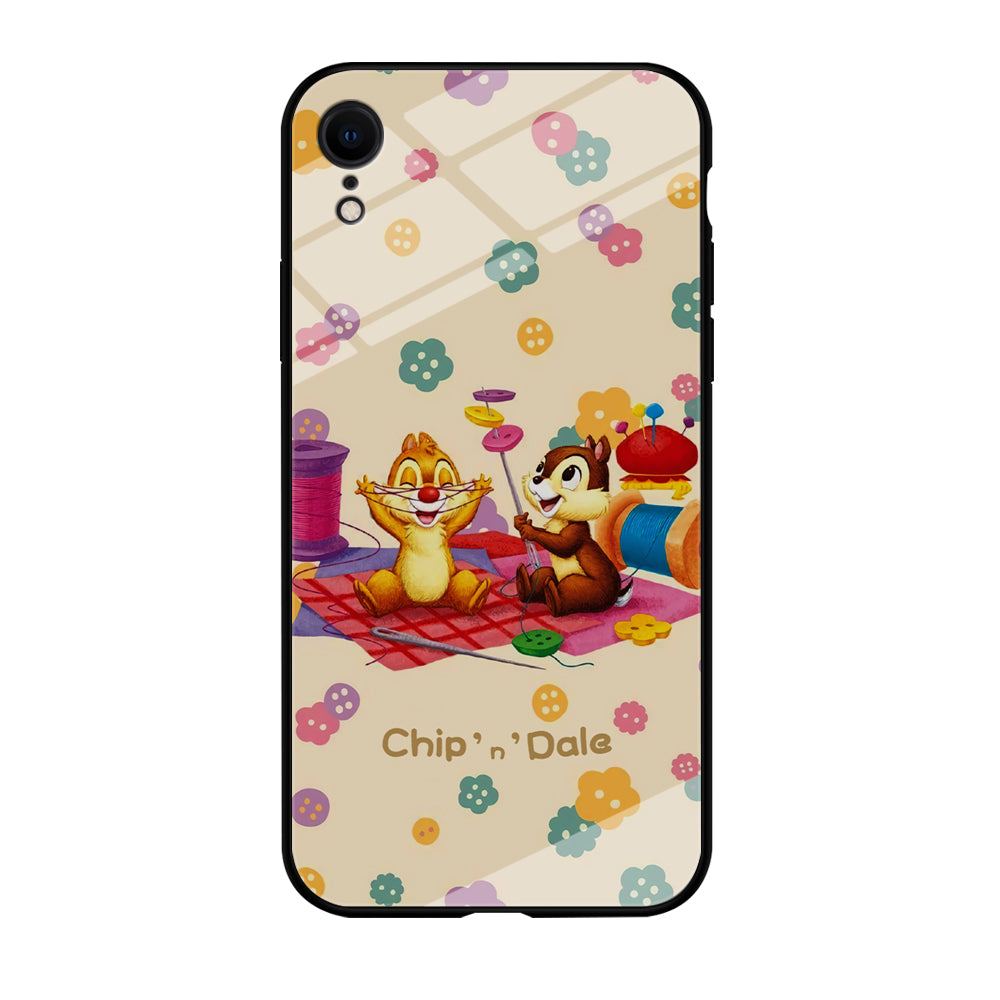 Chip N Dale Play with Yarn iPhone XR Case