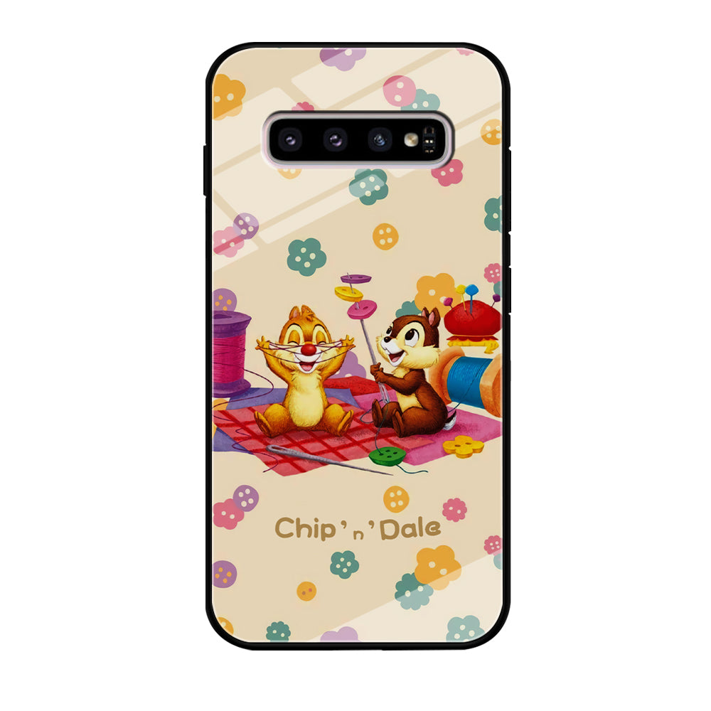 Chip N Dale Play with Yarn Samsung Galaxy S10 Case