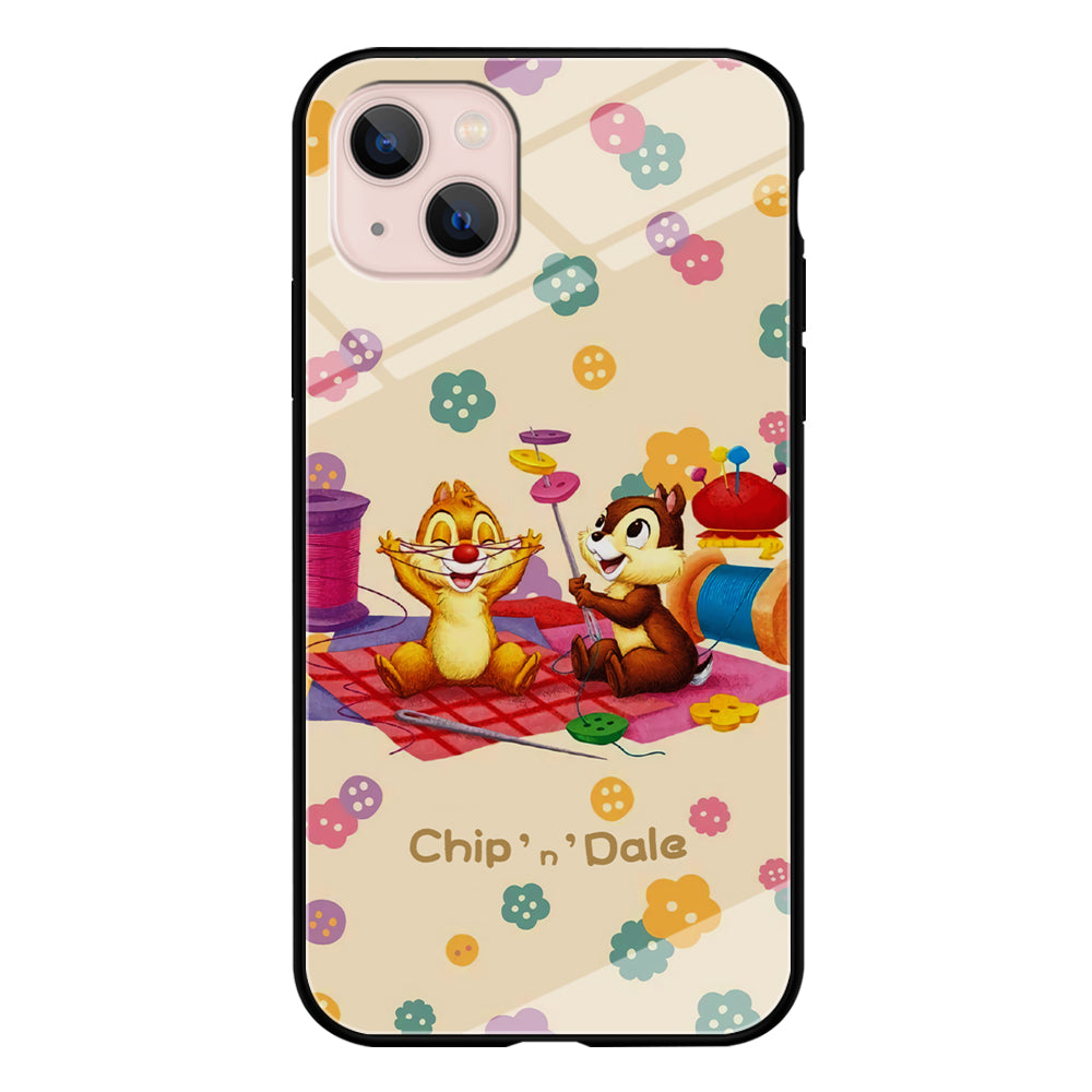 Chip N Dale Play with Yarn iPhone 13 Case