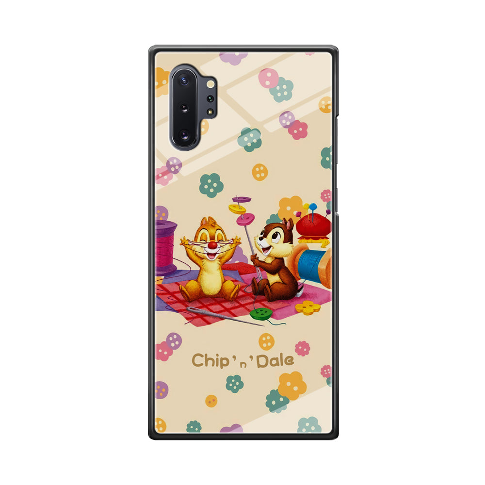 Chip N Dale Play with Yarn Samsung Galaxy Note 10 Plus Case