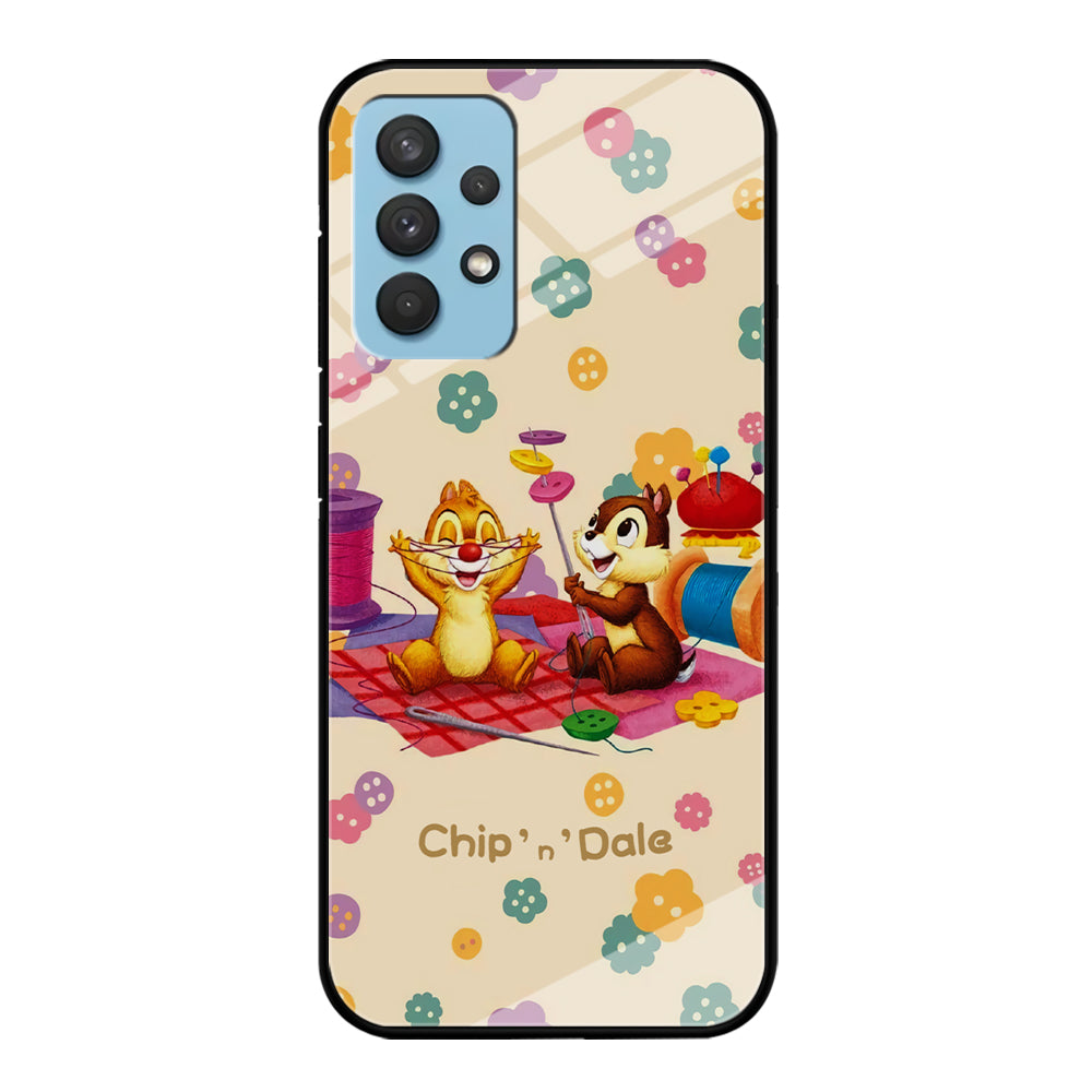 Chip N Dale Play with Yarn Samsung Galaxy A32 Case