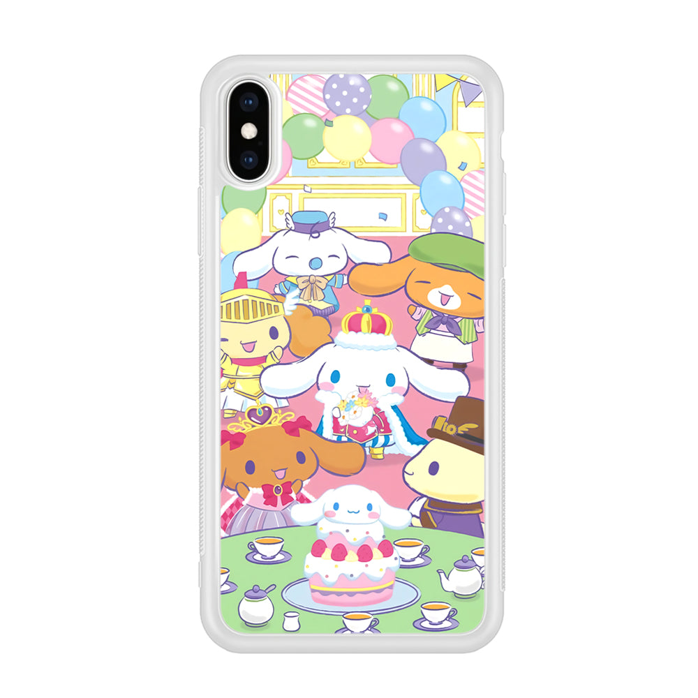 Cinnamoroll Birthday Party iPhone X Case