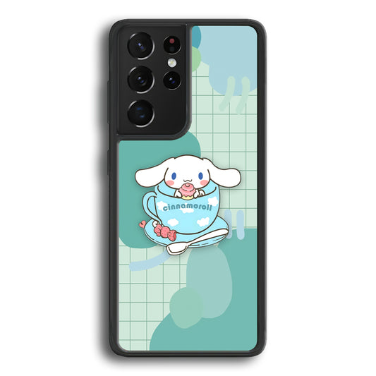 Cinnamoroll Snack of The Day Samsung Galaxy S21 Ultra Case