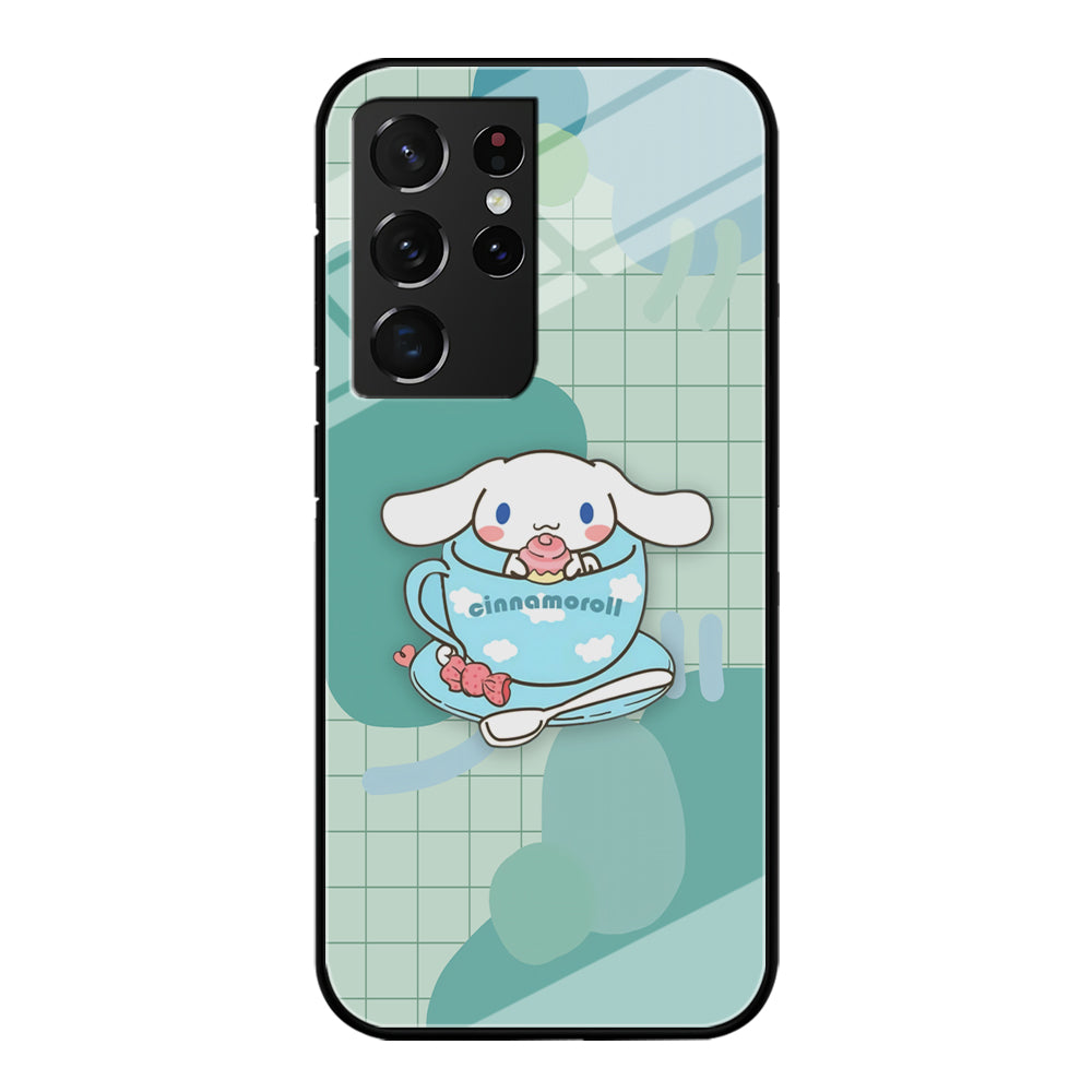 Cinnamoroll Snack of The Day Samsung Galaxy S21 Ultra Case