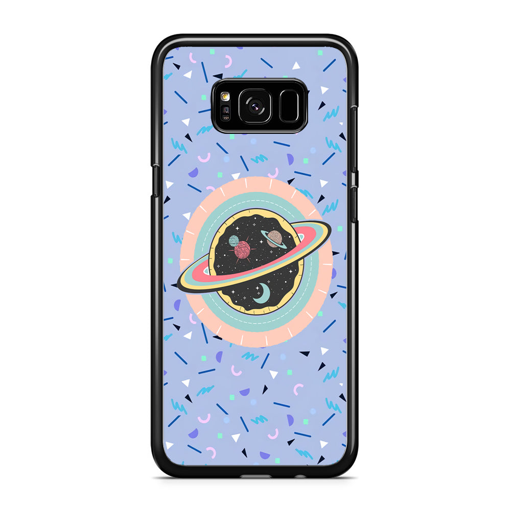 Cirle of The Universe Samsung Galaxy S8 Plus Case Rubber Black (2D Case)