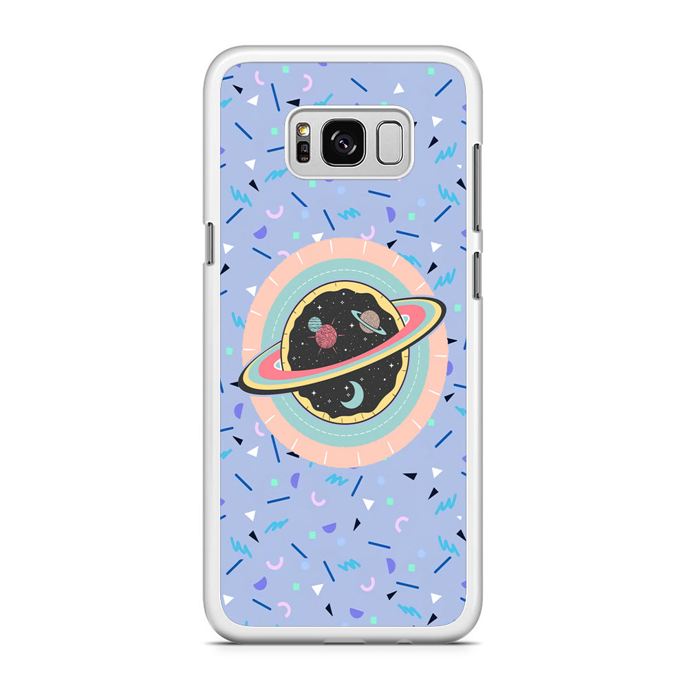 Cirle of The Universe Samsung Galaxy S8 Plus Case Rubber White (2D Case)