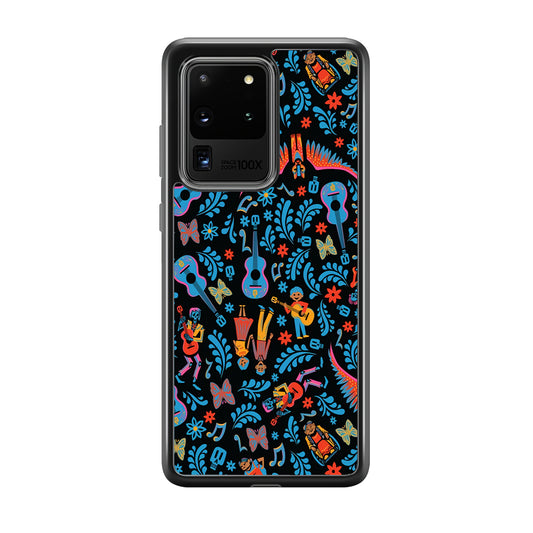 Coco Pattern Aesthetic Samsung Galaxy S20 Ultra Case