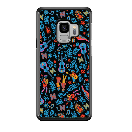 Coco Pattern Aesthetic Samsung Galaxy S9 Case