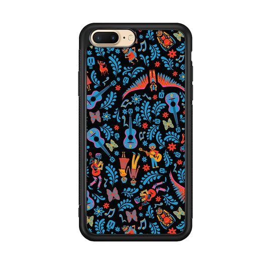 Coco Pattern Aesthetic iPhone 7 Plus Case