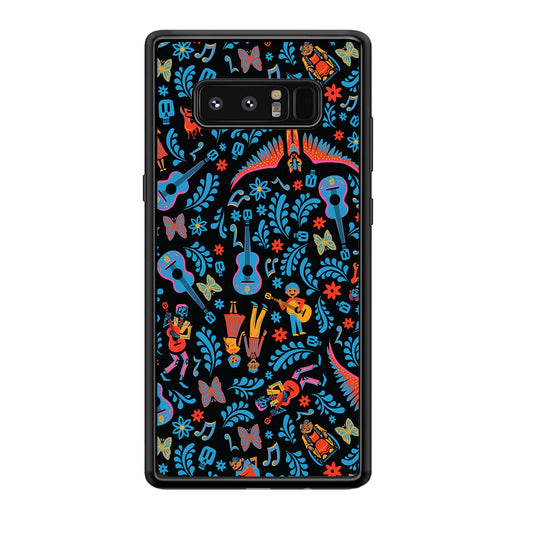 Coco Pattern Aesthetic Samsung Galaxy Note 8 Case