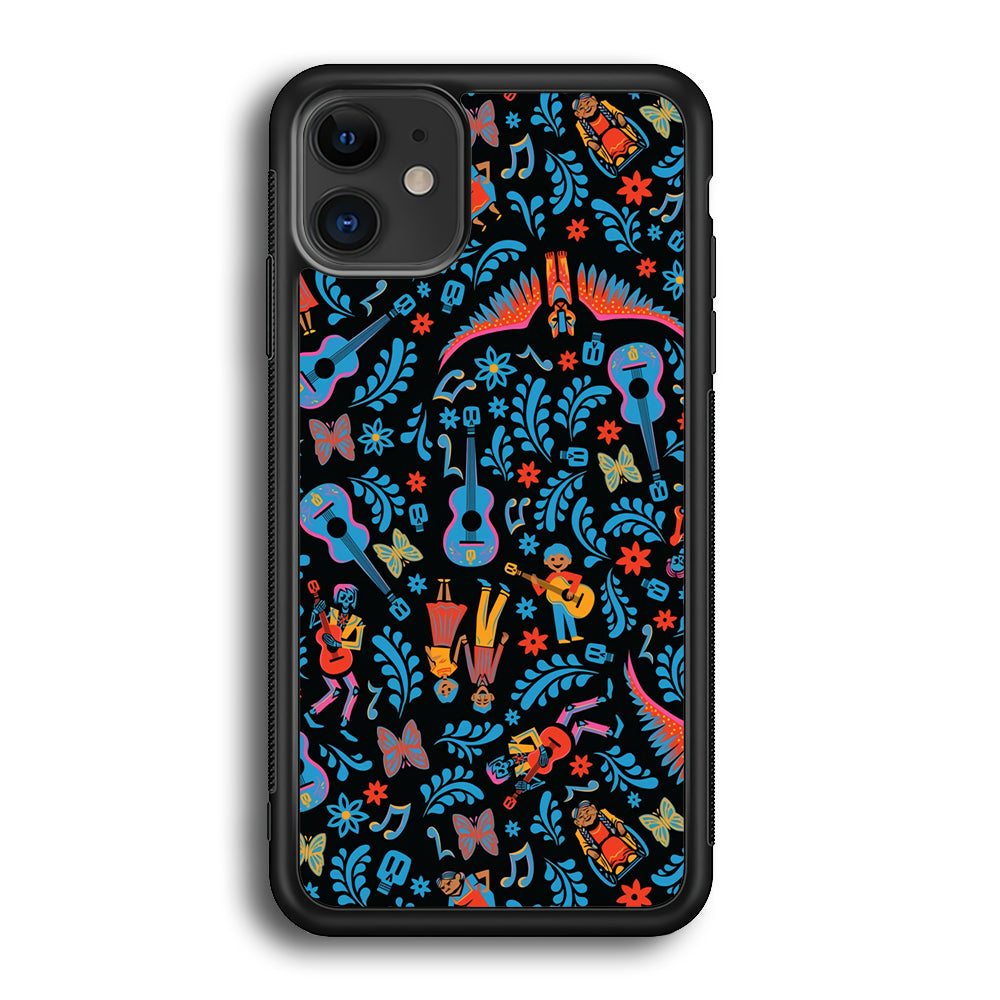 Coco Pattern Aesthetic iPhone 12 Case