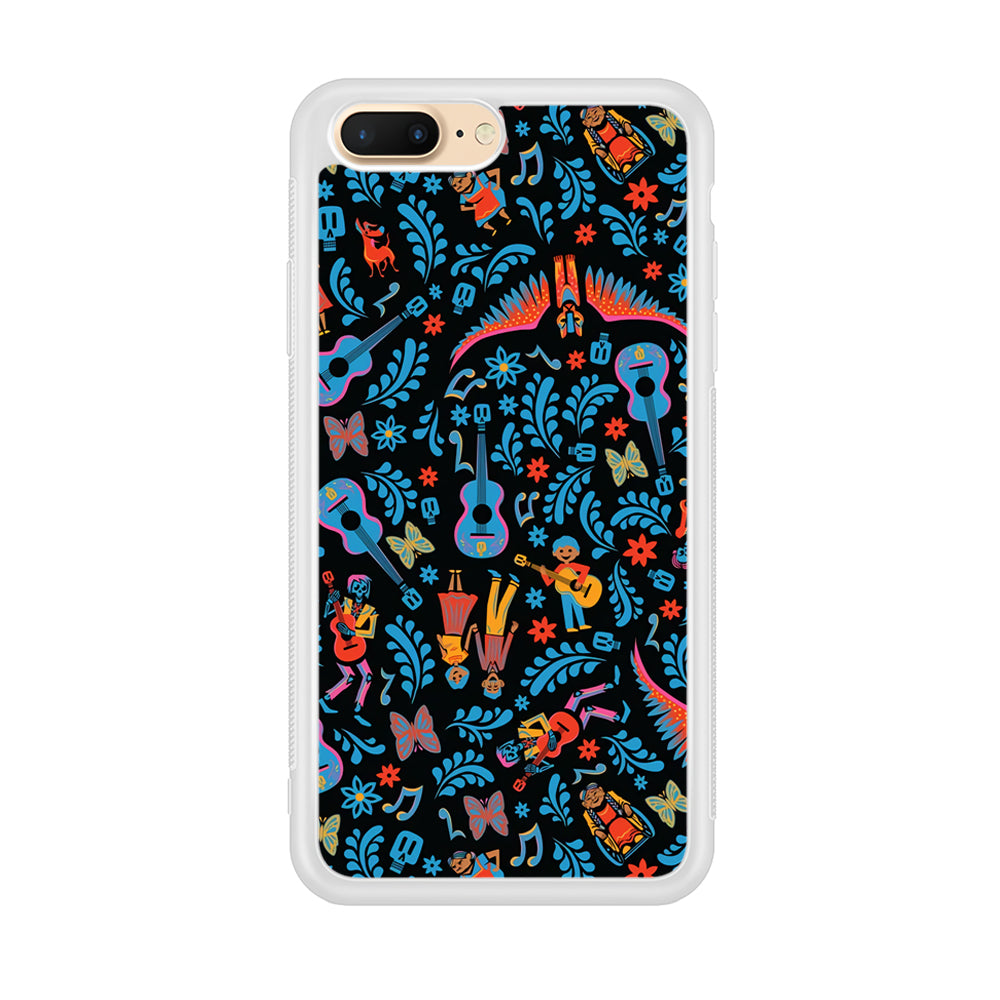 Coco Pattern Aesthetic iPhone 8 Plus Case