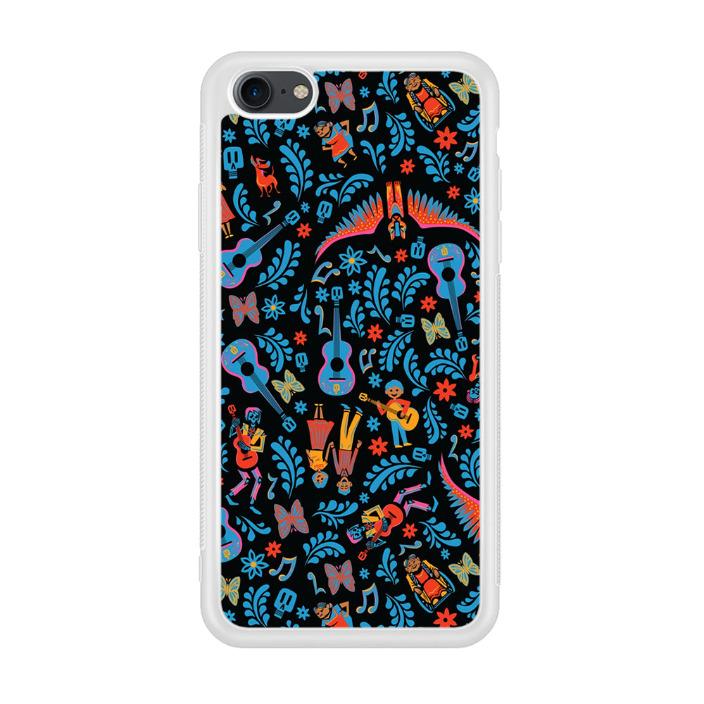 Coco Pattern Aesthetic iPhone 7 Case