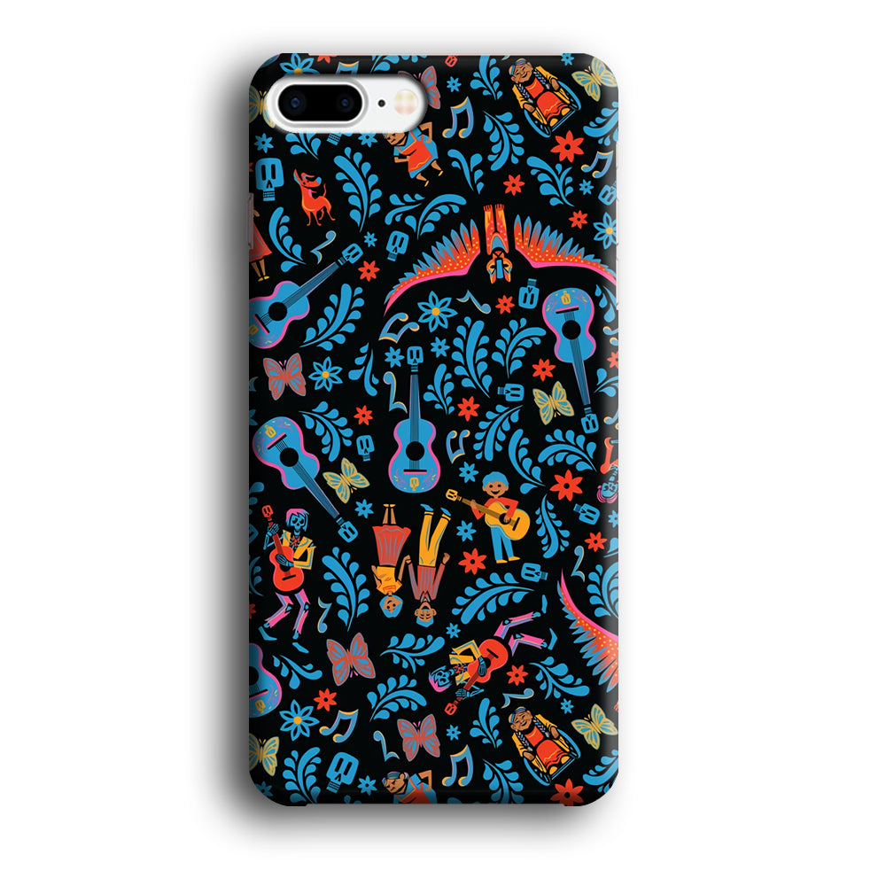 Coco Pattern Aesthetic iPhone 7 Plus Case