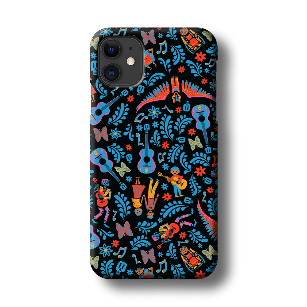 Coco Pattern Aesthetic iPhone 11 Case 3D Case