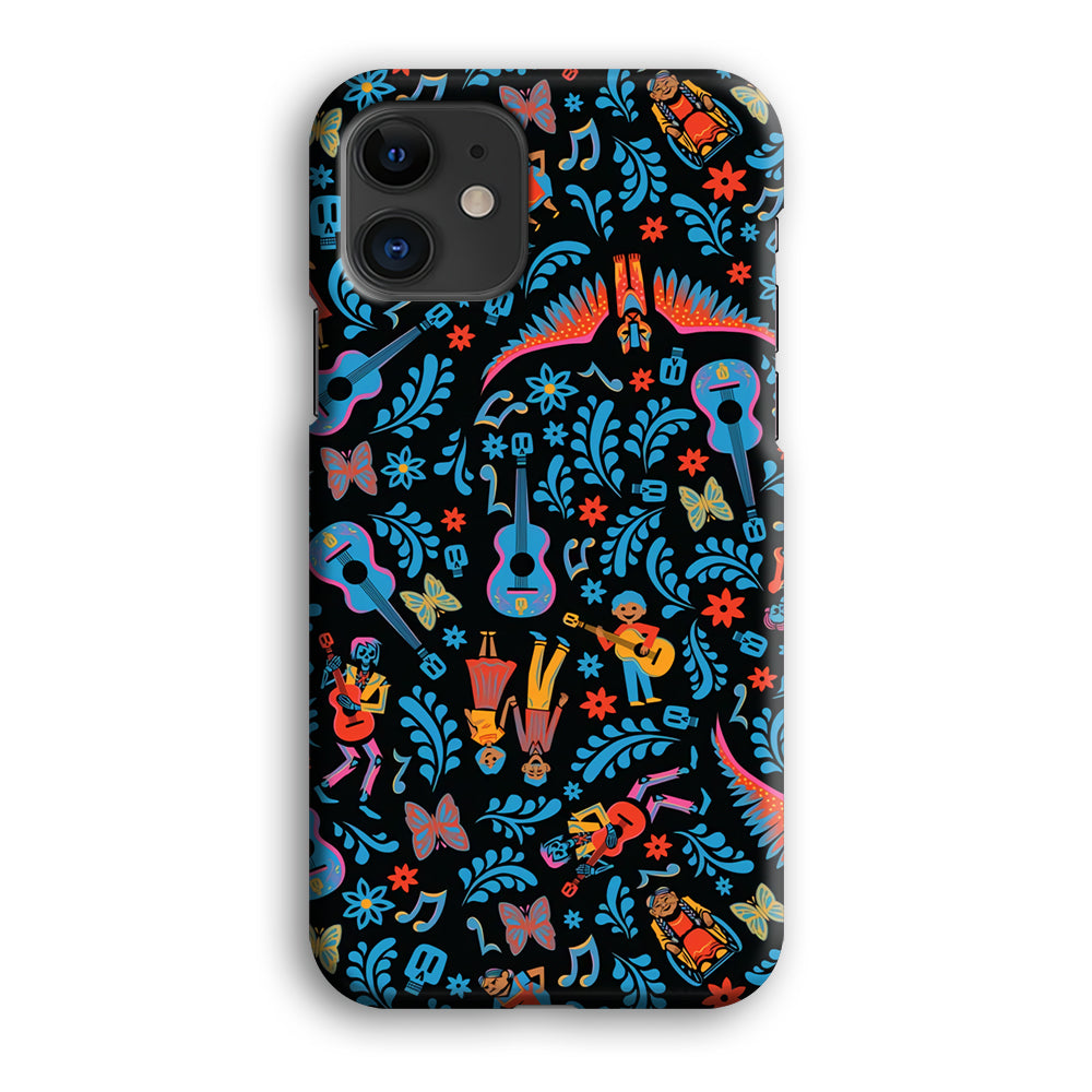 Coco Pattern Aesthetic iPhone 12 Case