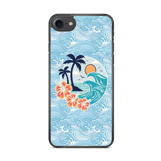 Coco Beach Portrait iPhone 8 Case