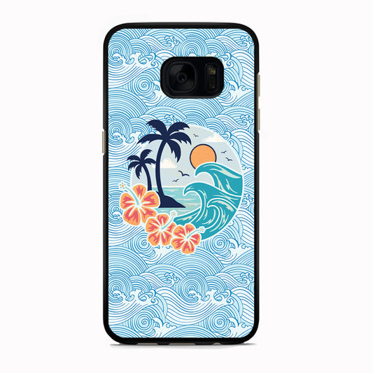 Coco Beach Portrait Samsung Galaxy S7 Edge Case