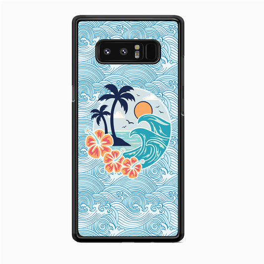 Coco Beach Portrait Samsung Galaxy Note 8 Case