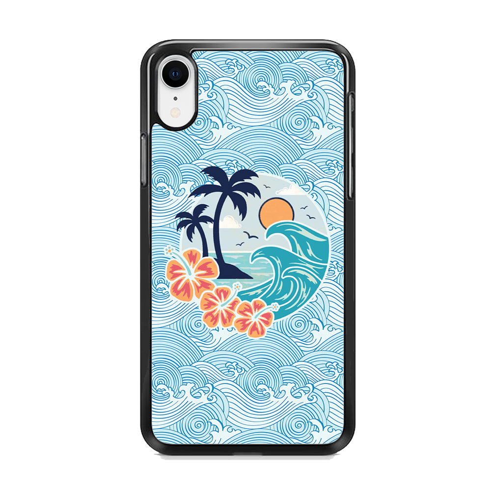 Coco Beach Portrait iPhone XR Case