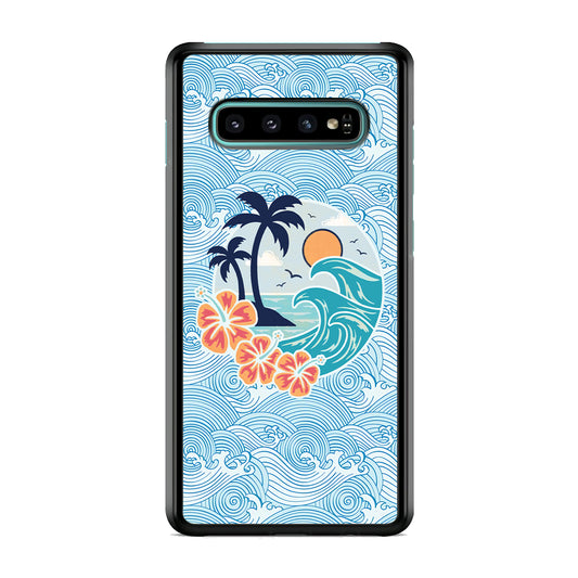 Coco Beach Portrait Samsung Galaxy S10 Case