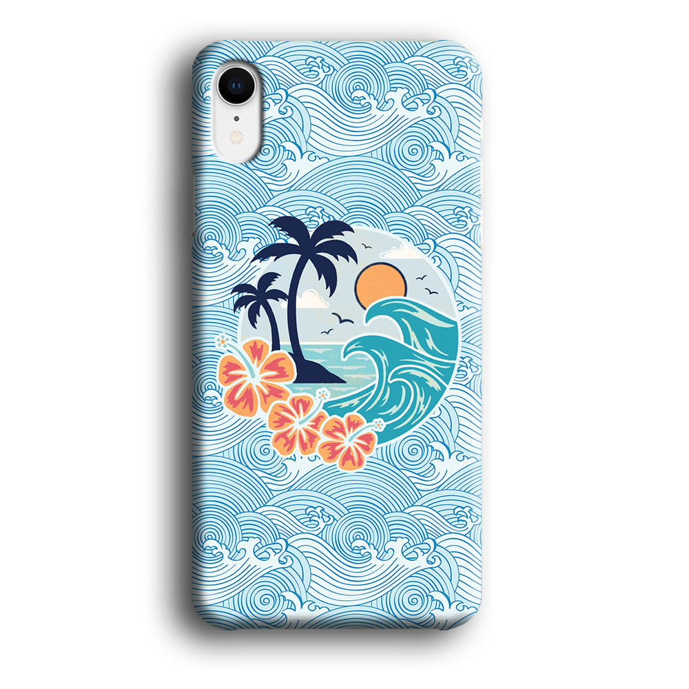 Coco Beach Portrait iPhone XR Case