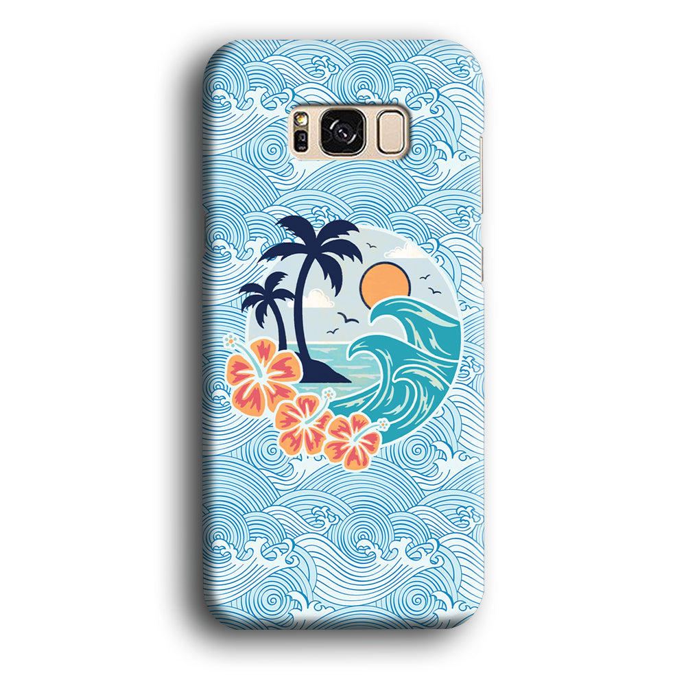 Coco Beach Portrait Samsung Galaxy S8 Plus Case 3D Case