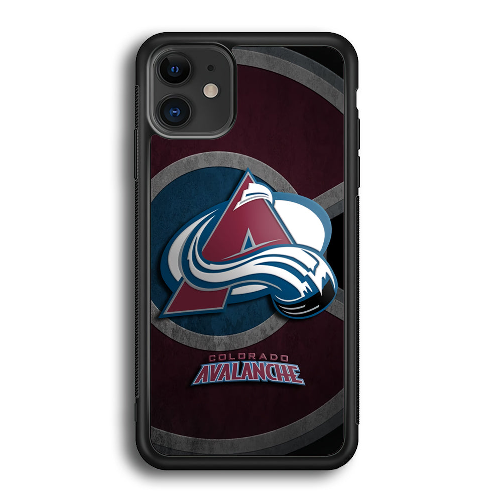 Colorado Avalanche Hockey Team iPhone 12 Case