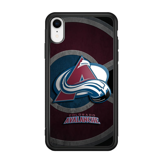 Colorado Avalanche Hockey Team iPhone XR Case