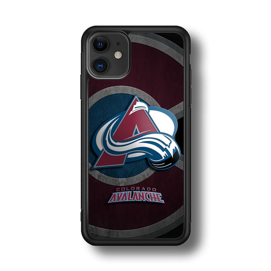 Colorado Avalanche Hockey Team iPhone 11 Case