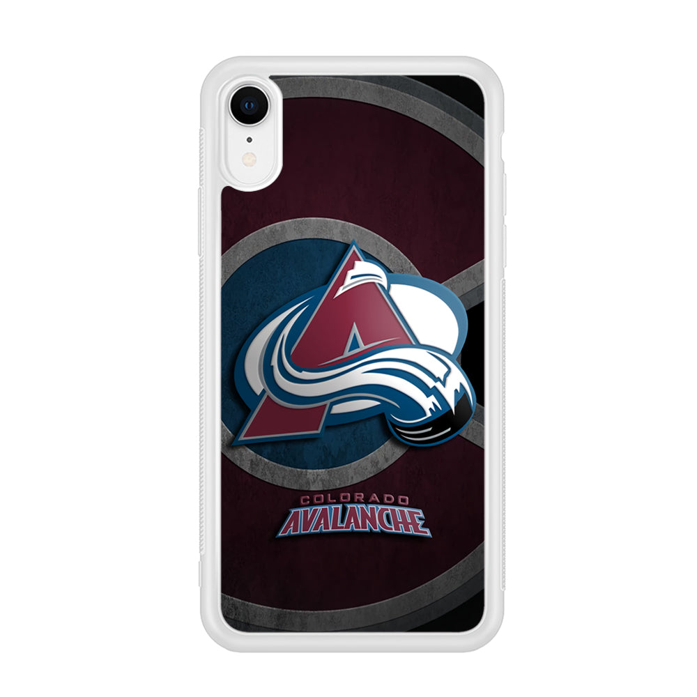 Colorado Avalanche Hockey Team iPhone XR Case