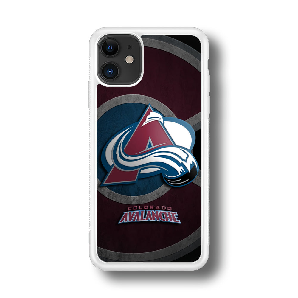Colorado Avalanche Hockey Team iPhone 11 Case