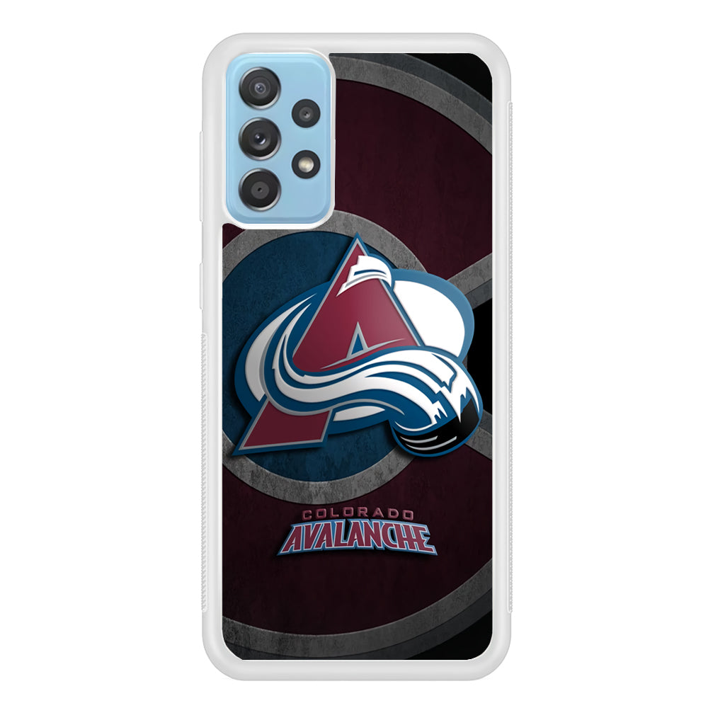 Colorado Avalanche Hockey Team Samsung Galaxy A72 Case