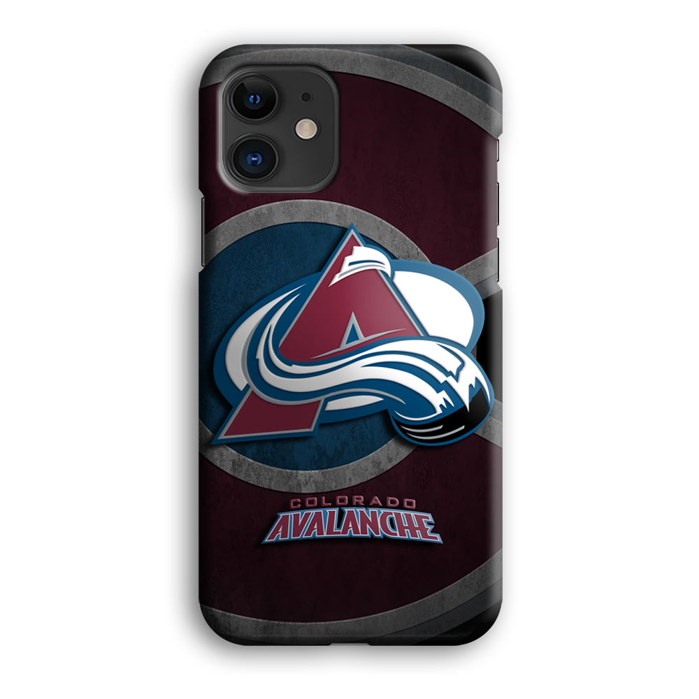 Colorado Avalanche Hockey Team iPhone 12 Case