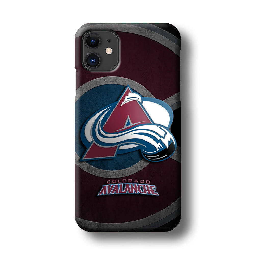 Colorado Avalanche Hockey Team iPhone 11 Case