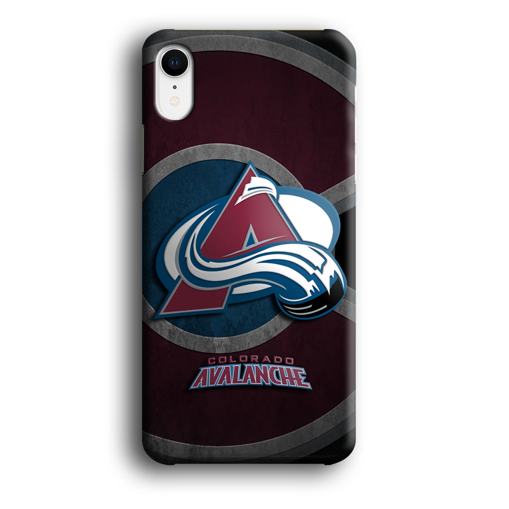 Colorado Avalanche Hockey Team iPhone XR Case