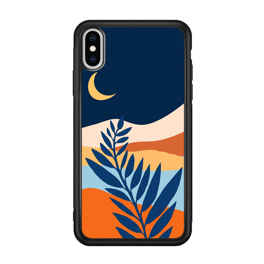 Colour Layer Night Moment Art iPhone XS MAX Case