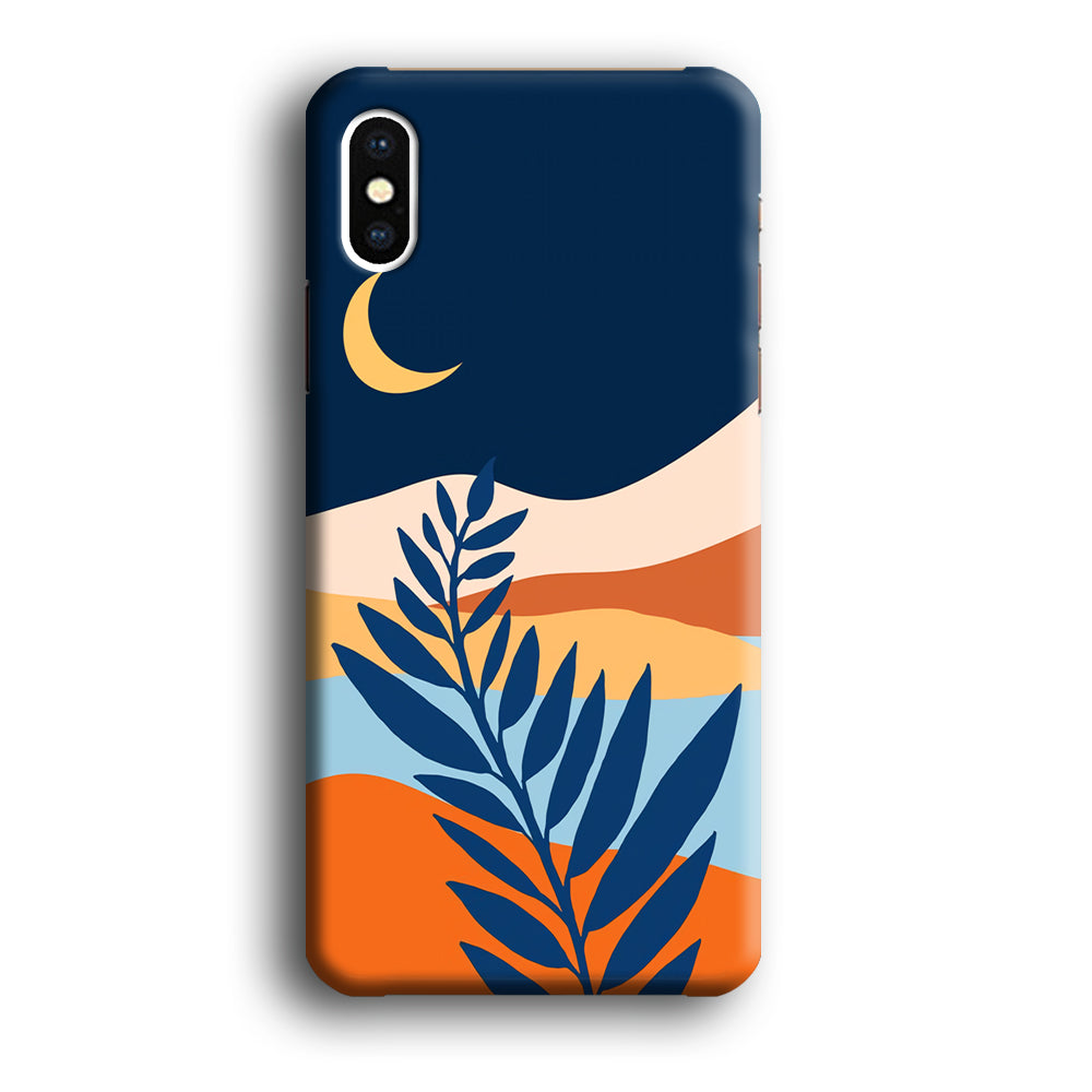 Colour Layer Night Moment Art iPhone X Case