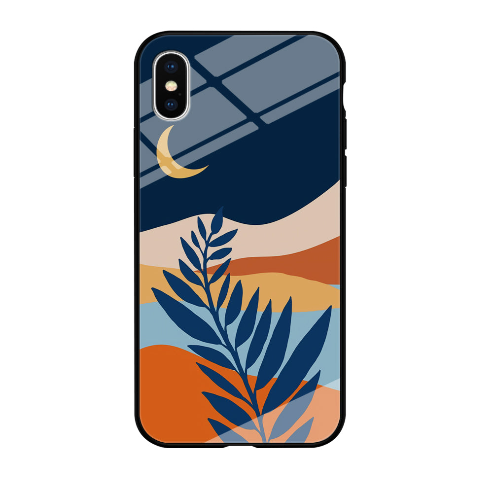 Colour Layer Night Moment Art iPhone X Case