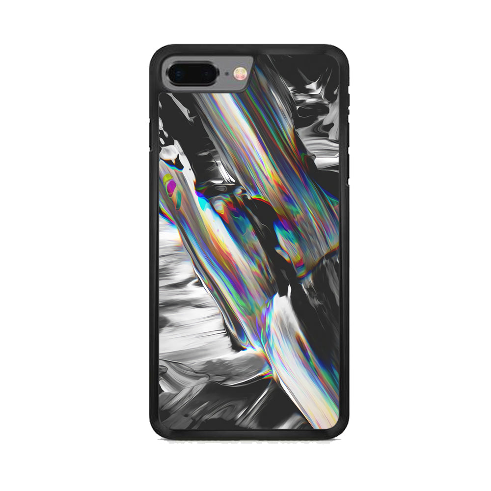 Colour Black Coruscate iPhone 7 Plus Case