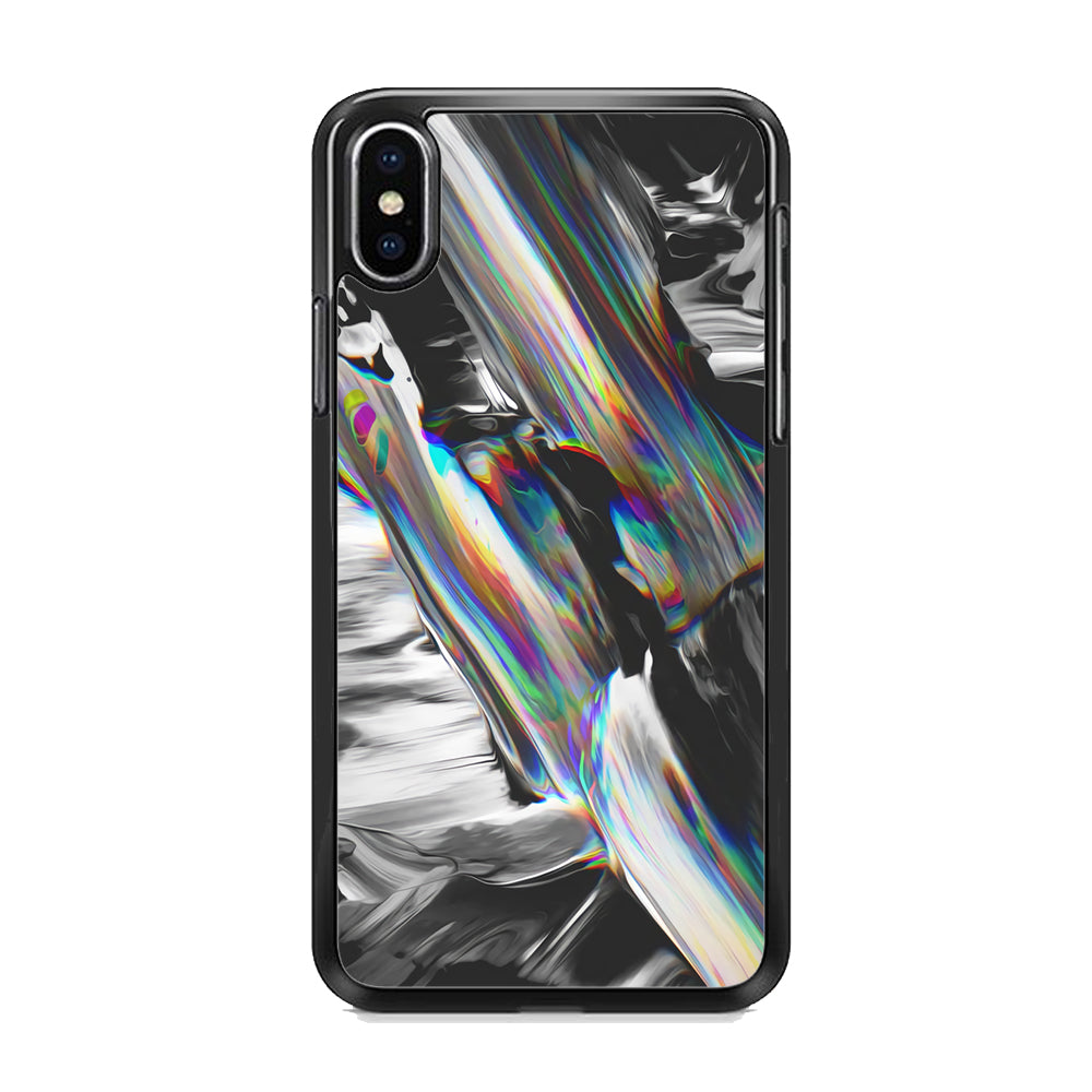 Colour Black Coruscate iPhone X Case