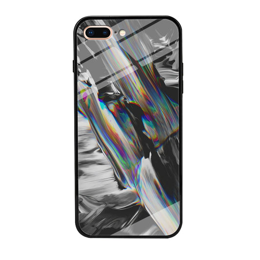 Colour Black Coruscate iPhone 7 Plus Case