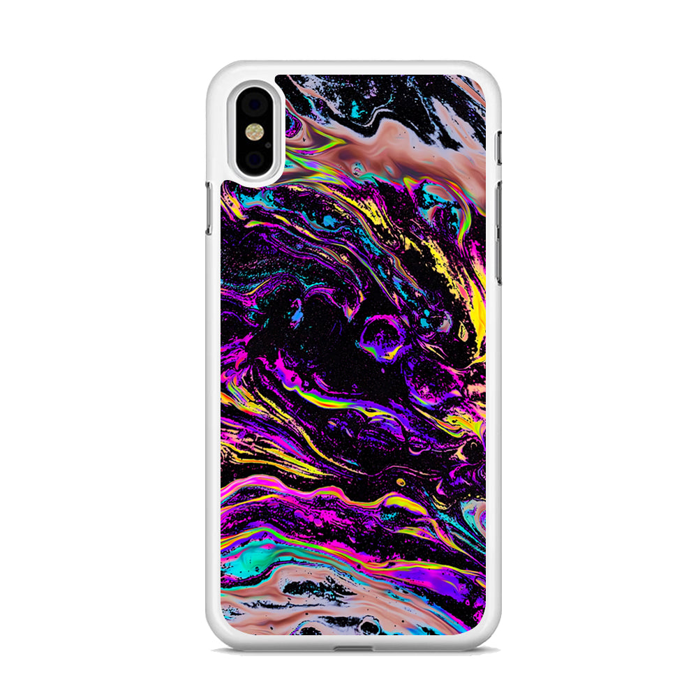 Colour Grains of Space iPhone X Case