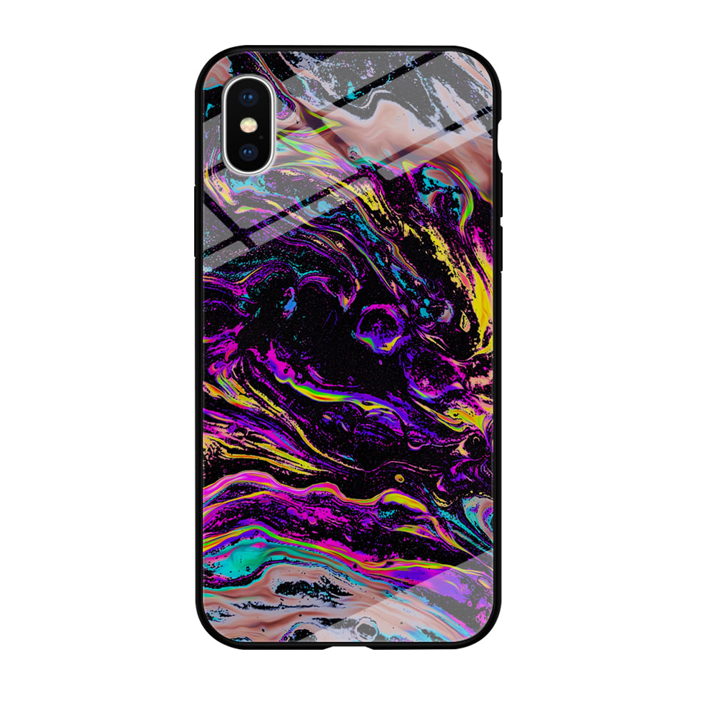 Colour Grains of Space iPhone X Case