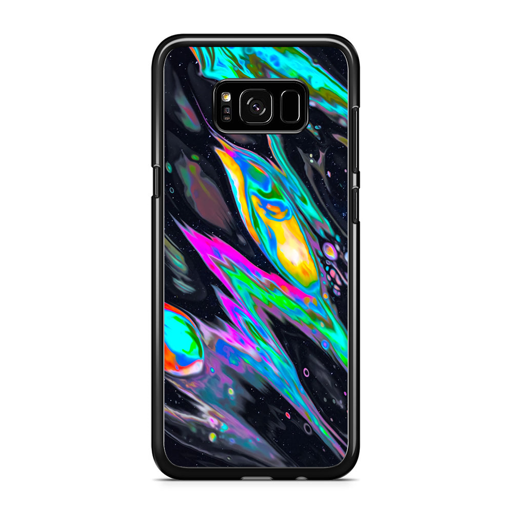 Colour Horizon Light Samsung Galaxy S8 Plus Case Rubber Black (2D Case)
