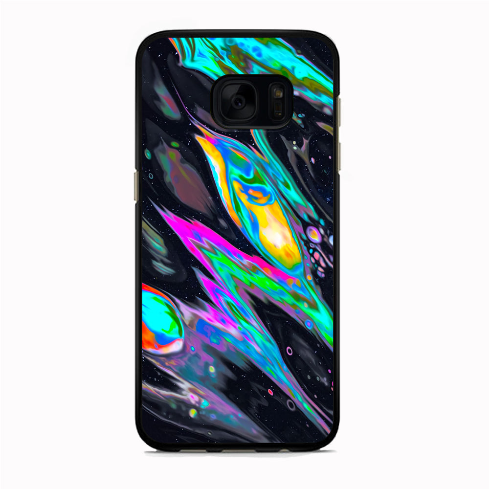 Colour Horizon Light Samsung Galaxy S7 Case Rubber Black (2D Case)