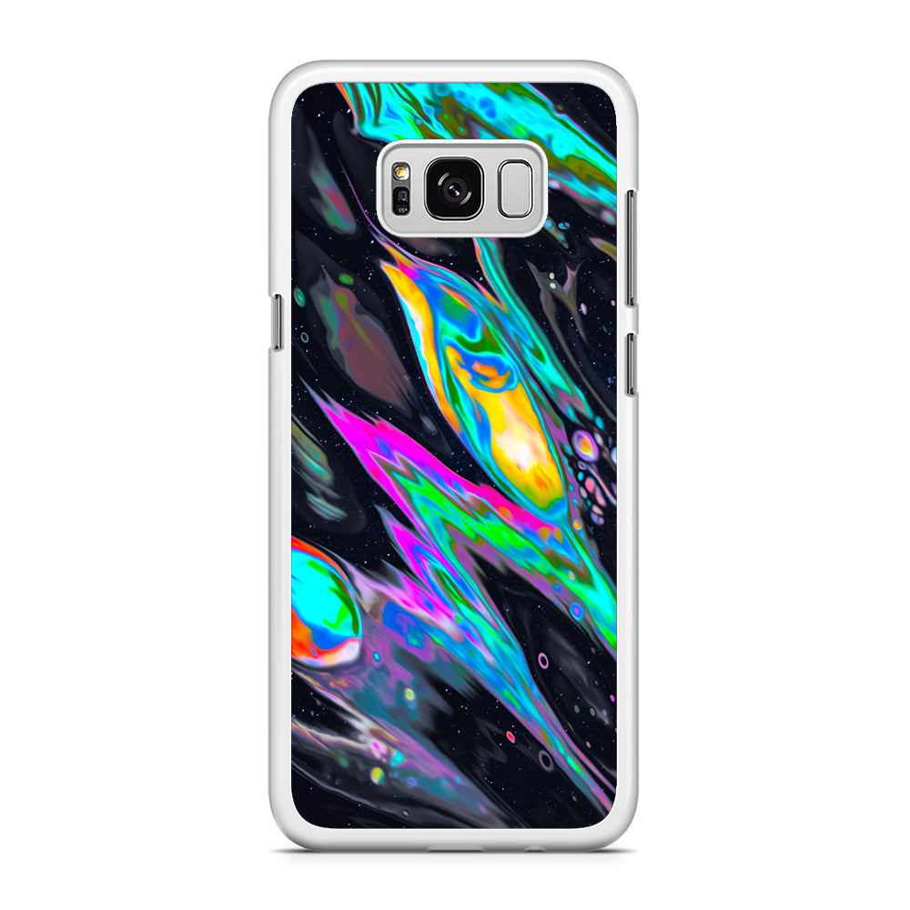 Colour Horizon Light Samsung Galaxy S8 Plus Case Rubber White (2D Case)